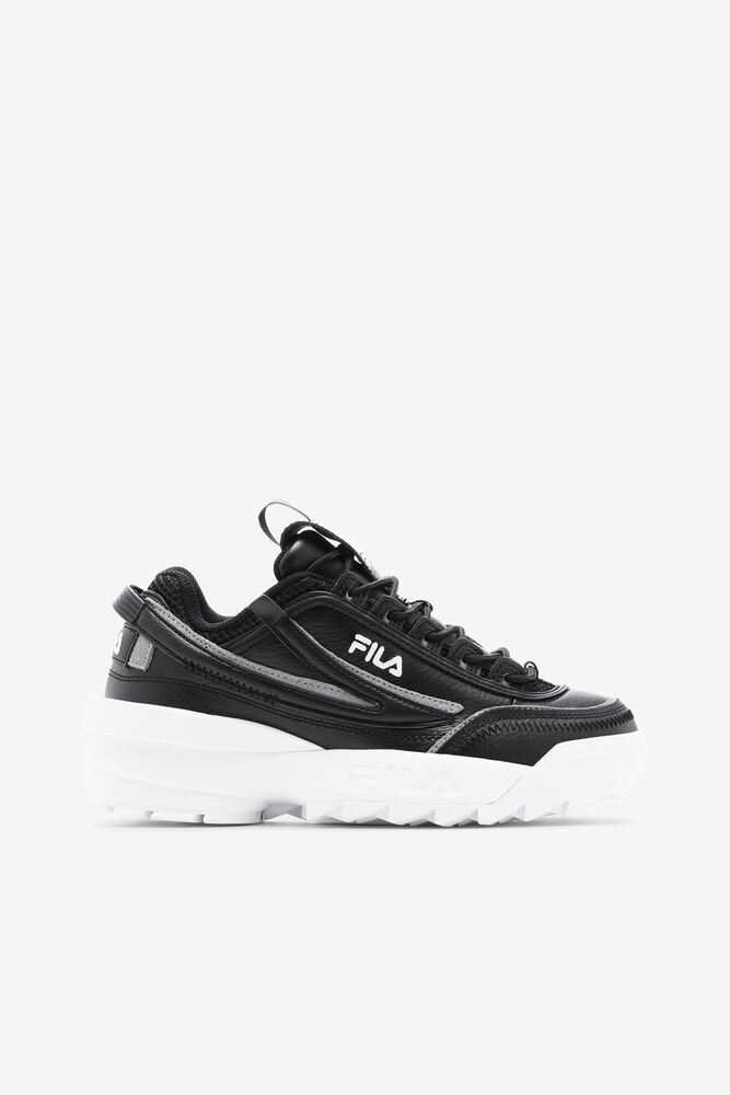 Fila Trainers Womens Black/White Disruptor 2 Exp - Ireland 31059-KODW